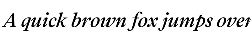 Preview of FONTSPRING DEMO - Addington CF Medium Italic font