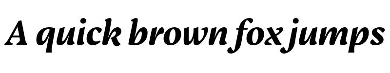 Preview of FONTSPRING DEMO - Adelbrook Bold Italic font