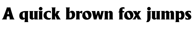 Preview of FONTSPRING DEMO - Adelon Serial Heavy Regular font