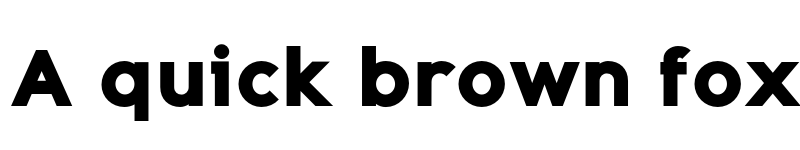 Preview of FONTSPRING DEMO - Adequate Black font