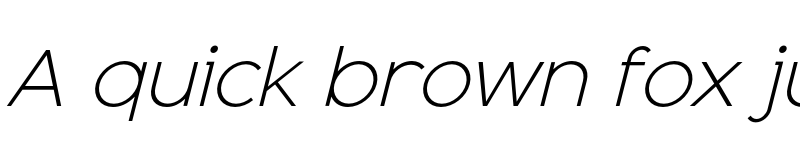 Preview of FONTSPRING DEMO - Adequate Light Italic font