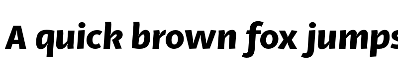 Preview of FONTSPRING DEMO - Ador Black-Italic Regular font