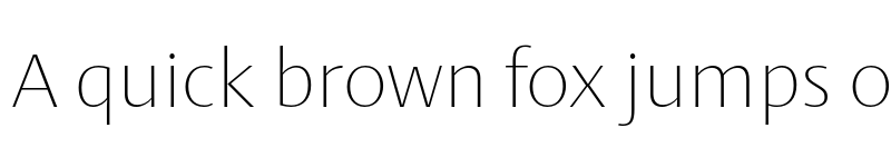 Preview of FONTSPRING DEMO - Ador Hairline ExtraLight Regular font