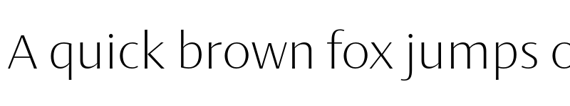 Preview of FONTSPRING DEMO - Ador Hairline Light Regular font