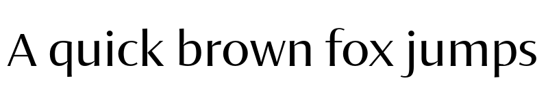 Preview of FONTSPRING DEMO - Ador Hairline Medium Regular font