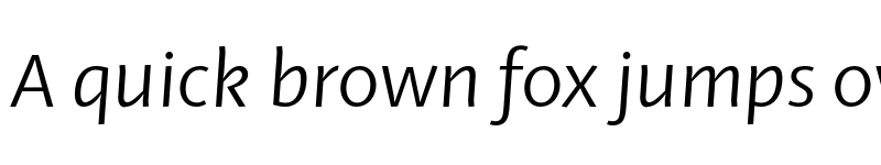Preview of FONTSPRING DEMO - Ador Italic font