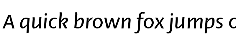 Preview of FONTSPRING DEMO - Ador Medium Italic font