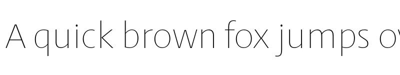 Preview of FONTSPRING DEMO - Ador UltraLight Regular font