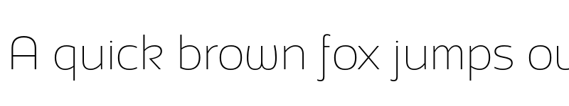 Preview of FONTSPRING DEMO - Adria Grotesk Thin Italic font