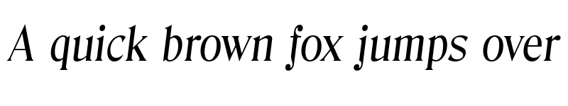 Preview of FONTSPRING DEMO - Adria Italic font