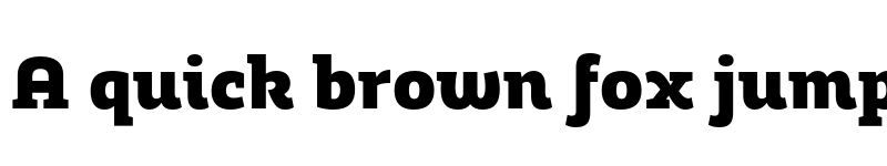 Preview of FONTSPRING DEMO - Adria Slab Black Italic font