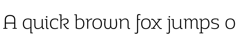 Preview of FONTSPRING DEMO - Adria Slab ExtraLight Italic font