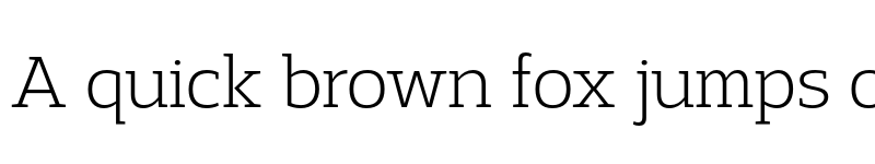 Preview of FONTSPRING DEMO - Adria Slab ExtraLight Regular font