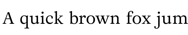 Preview of FONTSPRING DEMO - Adriane Text Regular font