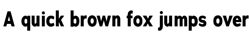 Preview of FONTSPRING DEMO - Adrianna Condensed Bold font