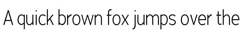 Preview of FONTSPRING DEMO - Adrianna Condensed Lt Regular font