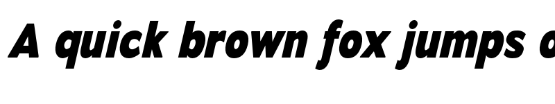 Preview of FONTSPRING DEMO - Adrianna Condensed Xb Italic font