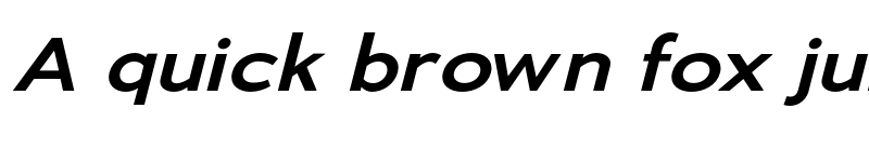 Preview of FONTSPRING DEMO - Adrianna Extended Lt Bold Italic font