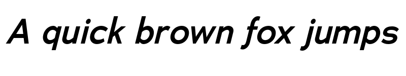 Preview of FONTSPRING DEMO - Adrianna Lt Bold Italic font