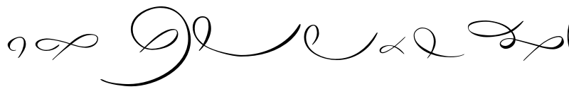 Preview of FONTSPRING DEMO - Aether Rain 6 Ornaments Regular font