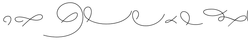 Preview of FONTSPRING DEMO - Aether Rain 7 OrnamentsMono Regular font