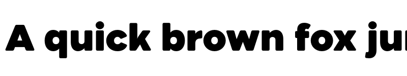 Preview of FONTSPRING DEMO - Aftika Soft Black Regular font