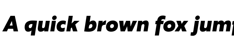 Preview of FONTSPRING DEMO - Agile Sans ExtraBold Italic Regular font