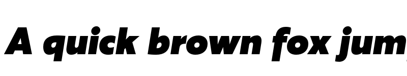 Preview of FONTSPRING DEMO - Agile Sans Heavy Italic Regular font