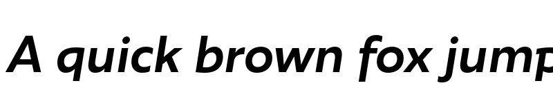 Preview of FONTSPRING DEMO - Agile Sans Medium Italic Regular font