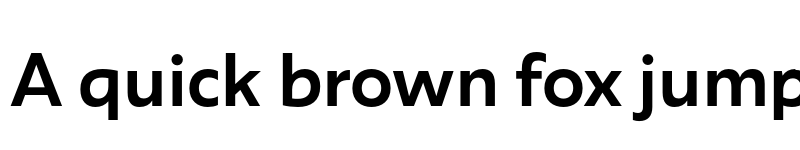 Preview of FONTSPRING DEMO - Agile Sans Medium Regular font