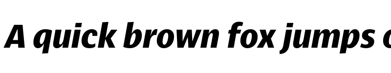 Preview of FONTSPRING DEMO - Ahimsa Bold Italic font