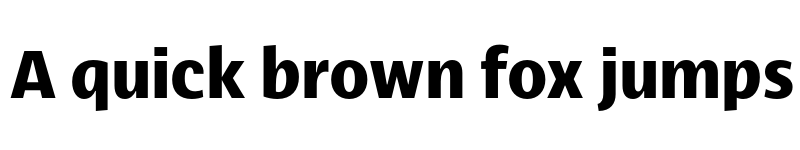 Preview of FONTSPRING DEMO - Ahimsa Bold font