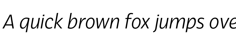 Preview of FONTSPRING DEMO - Ahimsa Light Italic font