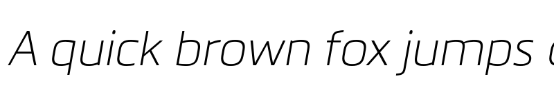 Preview of FONTSPRING DEMO - Air Italic font