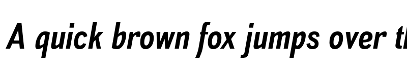 Preview of FONTSPRING DEMO - Akazan Rg Bold Italic font