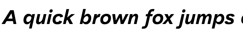 Preview of FONTSPRING DEMO - Aksara Black Italic font