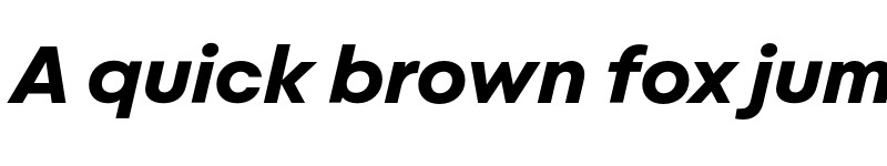 Preview of FONTSPRING DEMO - Aktifo B ExtraBold Oblique Regular font