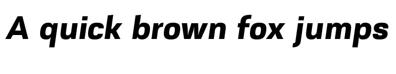 Preview of FONTSPRING DEMO - Akzentica 4F ExtraBold Italic font