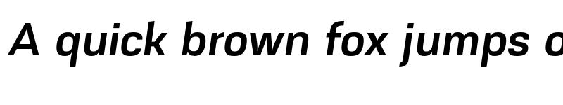 Preview of FONTSPRING DEMO - Akzentica 4F SemiBold Italic font