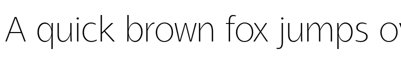 Preview of FONTSPRING DEMO - Aleante Sans Thin Regular font