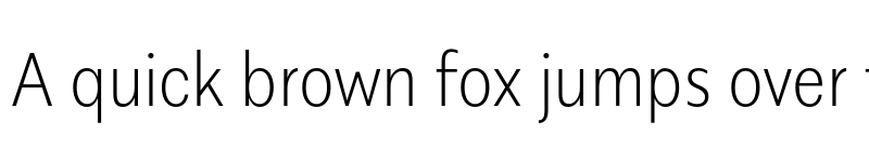 Preview of FONTSPRING DEMO - Alergia Condensed ExtraLight Regular font