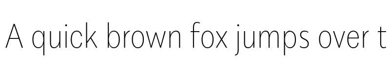 Preview of FONTSPRING DEMO - Alergia Condensed Thin Regular font