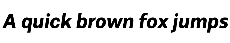 Preview of FONTSPRING DEMO - Alergia Normal Bold Italic font