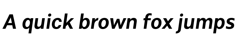 Preview of FONTSPRING DEMO - Alergia Normal SemiBold Italic font