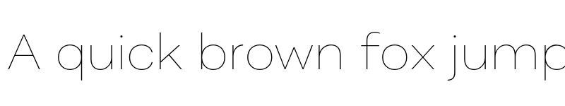 Preview of FONTSPRING DEMO - Alergia Wide Hairline Regular font