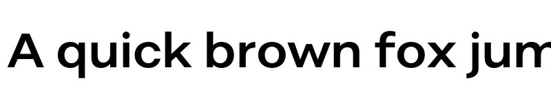 Preview of FONTSPRING DEMO - Alergia Wide SemiBold Regular font