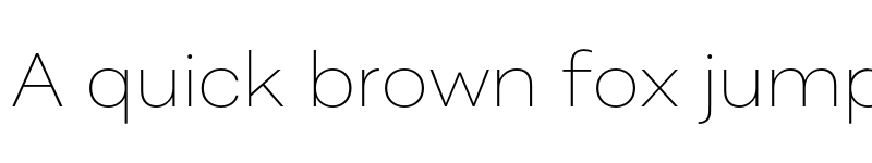 Preview of FONTSPRING DEMO - Alergia Wide Thin Regular font