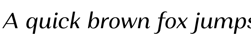Preview of FONTSPRING DEMO - Alethia Next Italic font