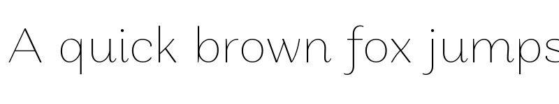 Preview of FONTSPRING DEMO - Alethia Next Thin Upr Regular font