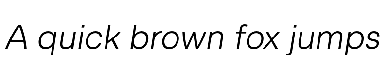 Preview of FONTSPRING DEMO - AlexerPro Light Italic font